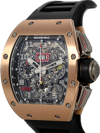 Review Richard Mille RM 11 Felipe Massa Gold Replica watch - Click Image to Close